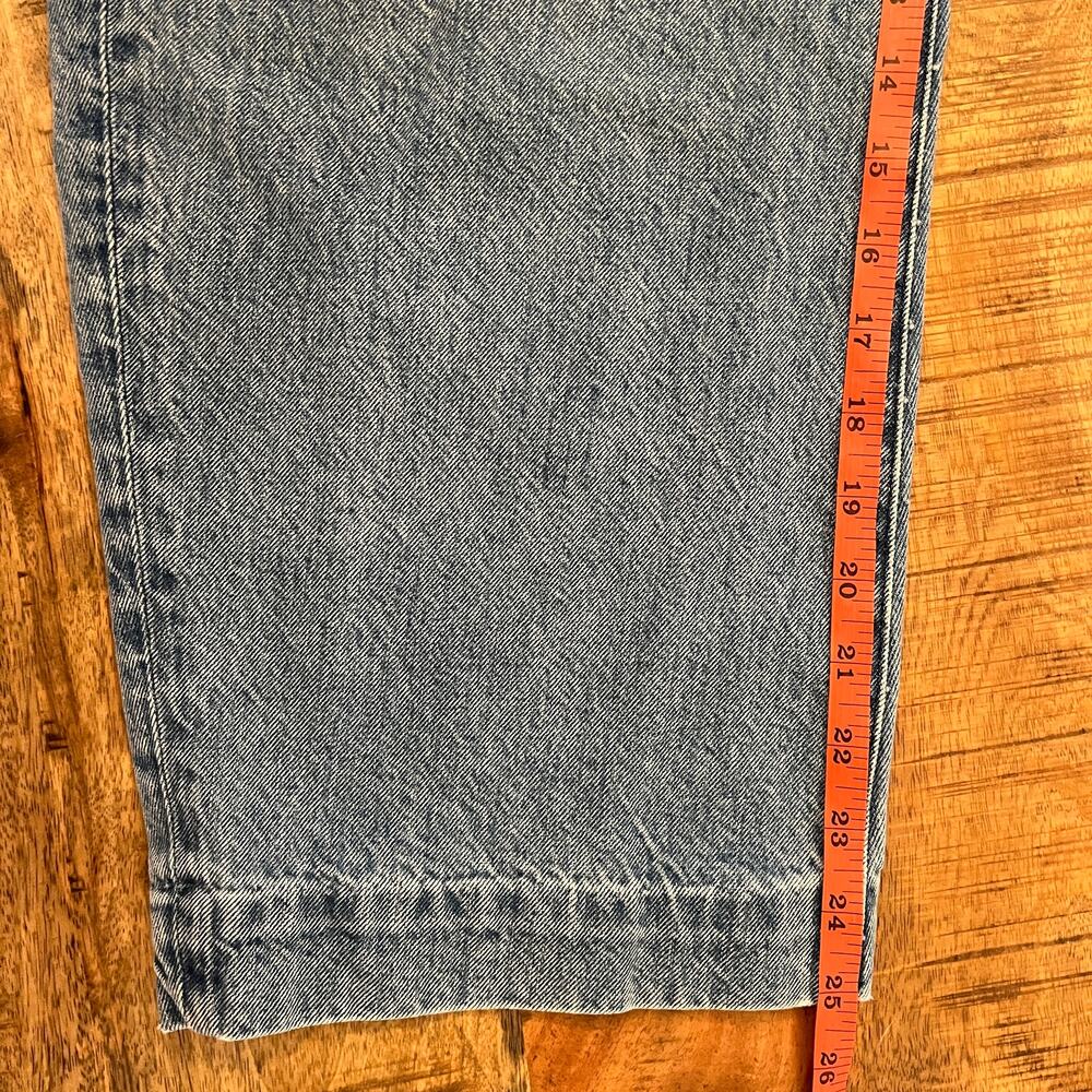 NWT American Eagle AE77 Premium Barrel Jeans Womens 10 Light Wash Ankle Denim - Picture 13 of 14